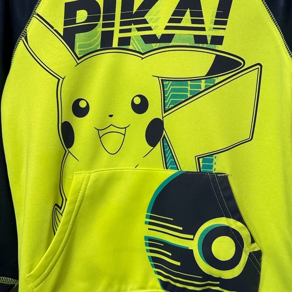 Boys Pikachu Hoodie - Picture 3 of 5